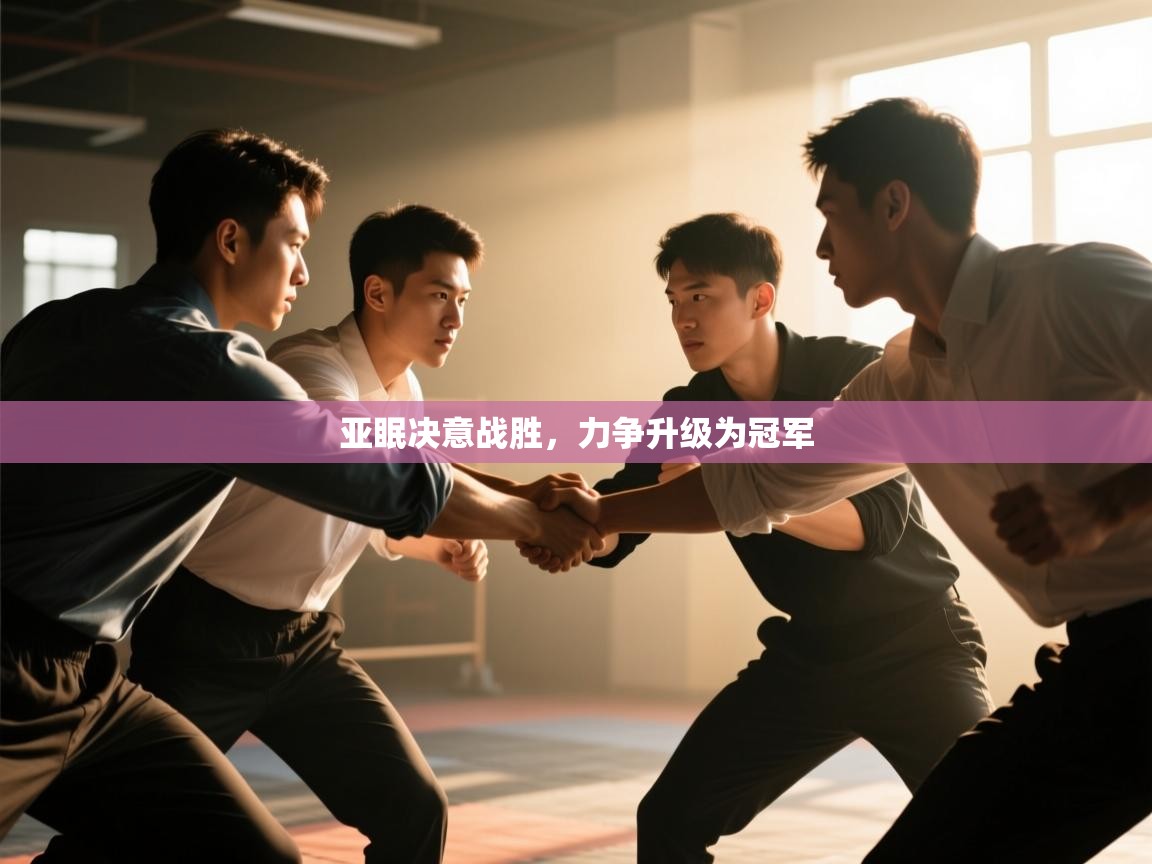 开云体育app在线-亚眠决意战胜，力争升级为冠军  第1张